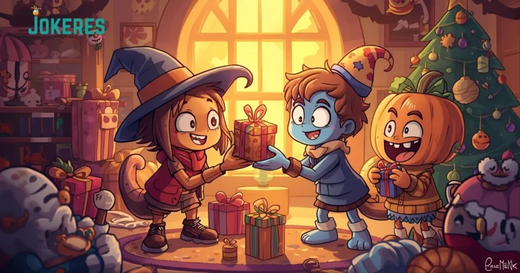 Halloween Christmas Gift Puns