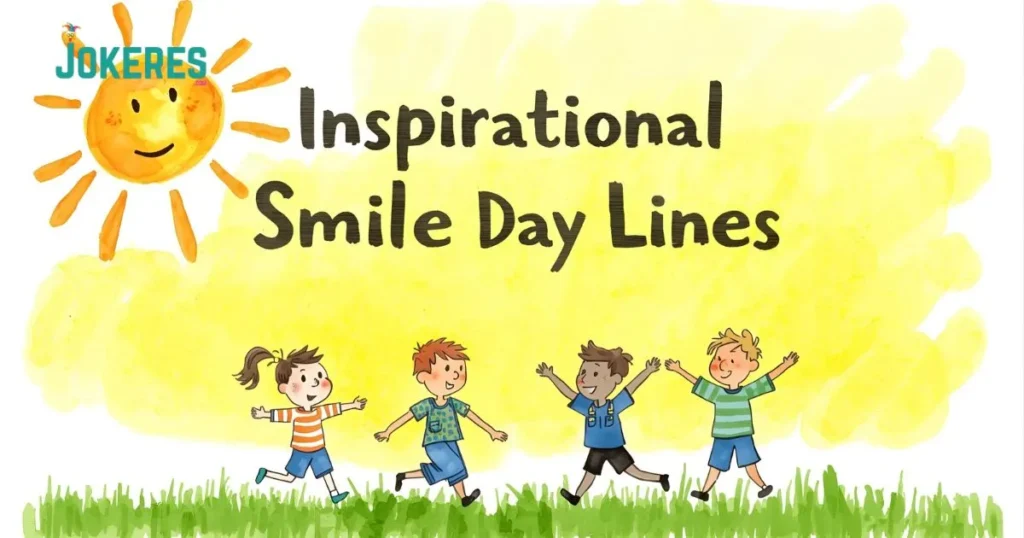 Inspirational Smile Day Lines