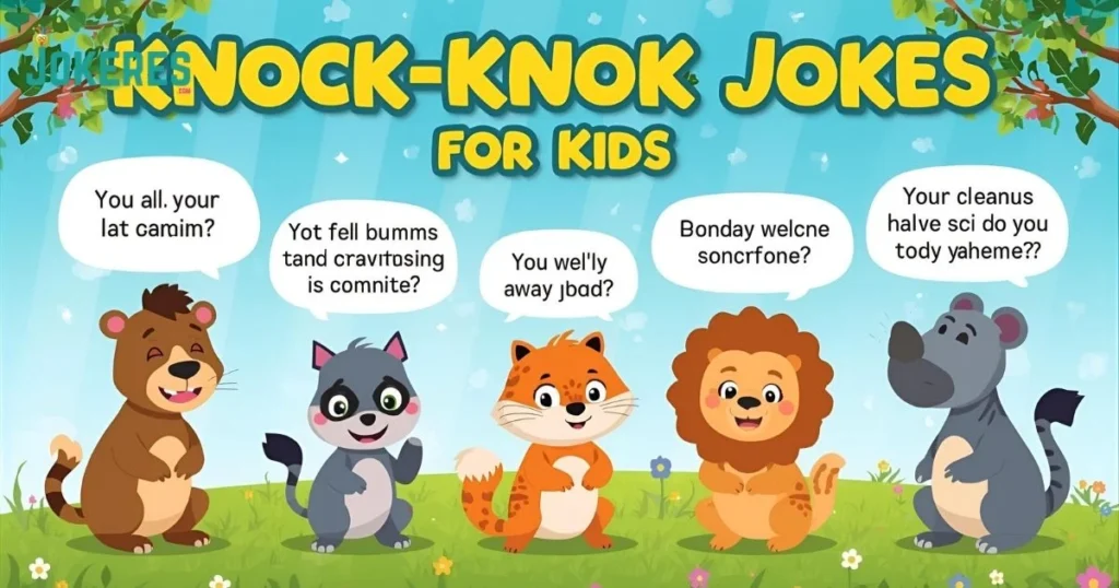 Animal Themed Knock Knock Jokes For Kids