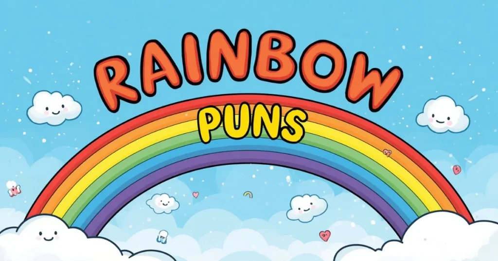 Rainbow Puns Joke
