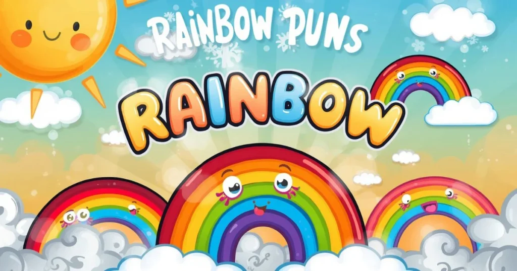 Rainbow Puns Jokes