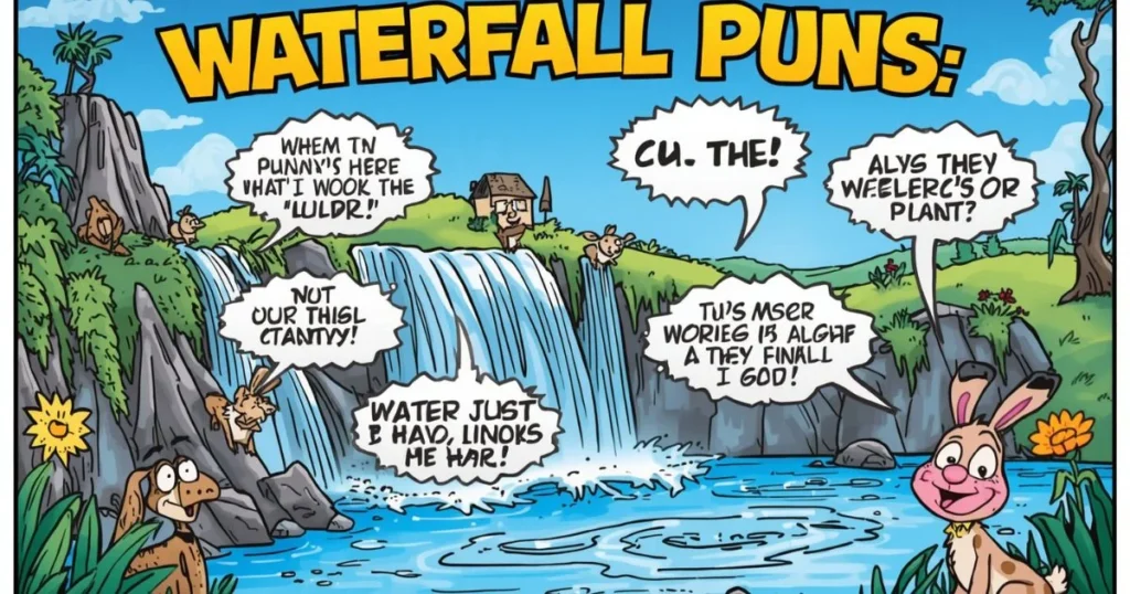 Waterfall Puns
