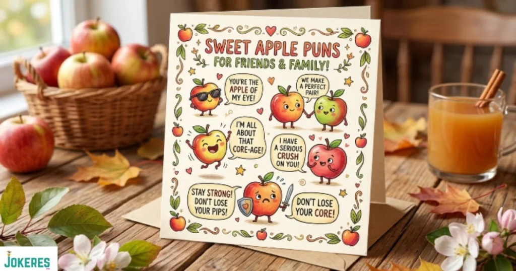 Apple Puns For Cards