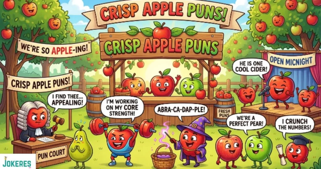 Crisp Apple Puns