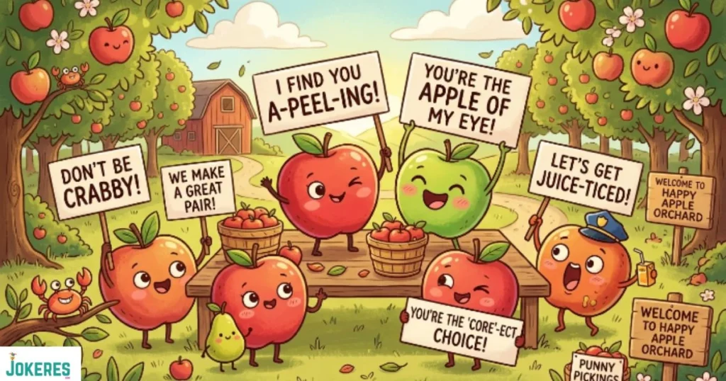 Cute Apple Puns