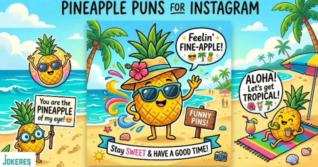 Pineapple Puns For Instagram
