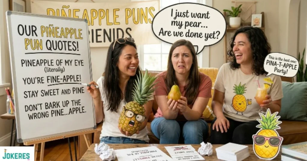 Punny Pineapple Quotes