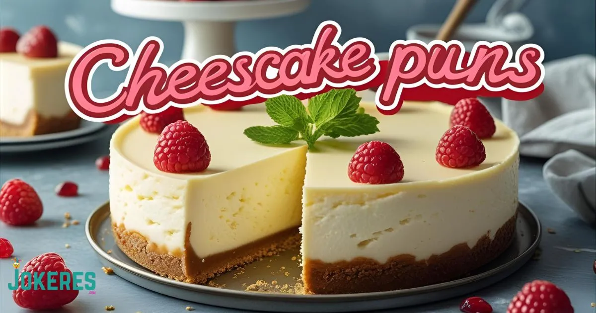 cheesecake puns