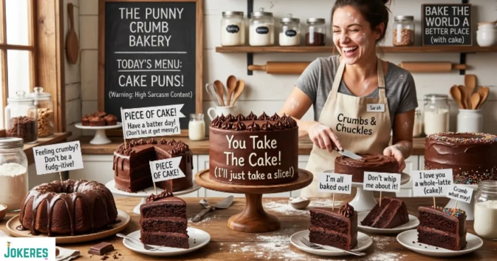 Chocolate Cake Puns