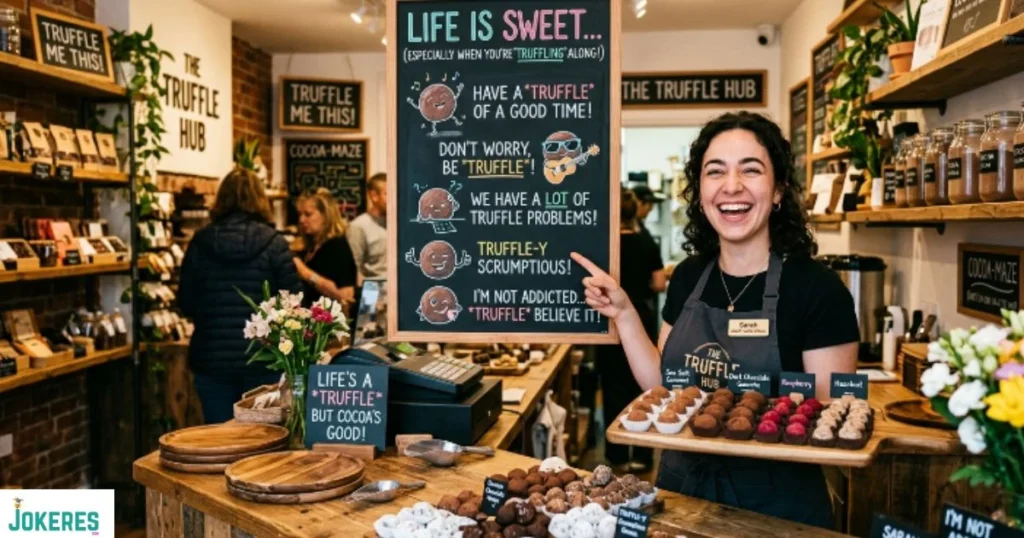 Chocolate Truffle Puns
