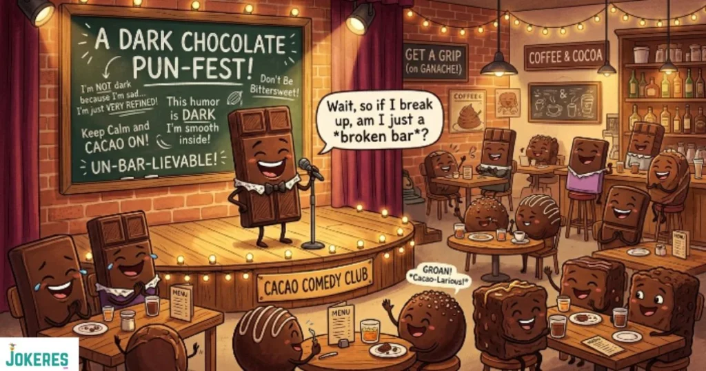 Dark Chocolate Puns