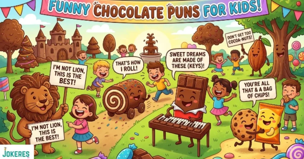 Funny Chocolate Puns For Kids