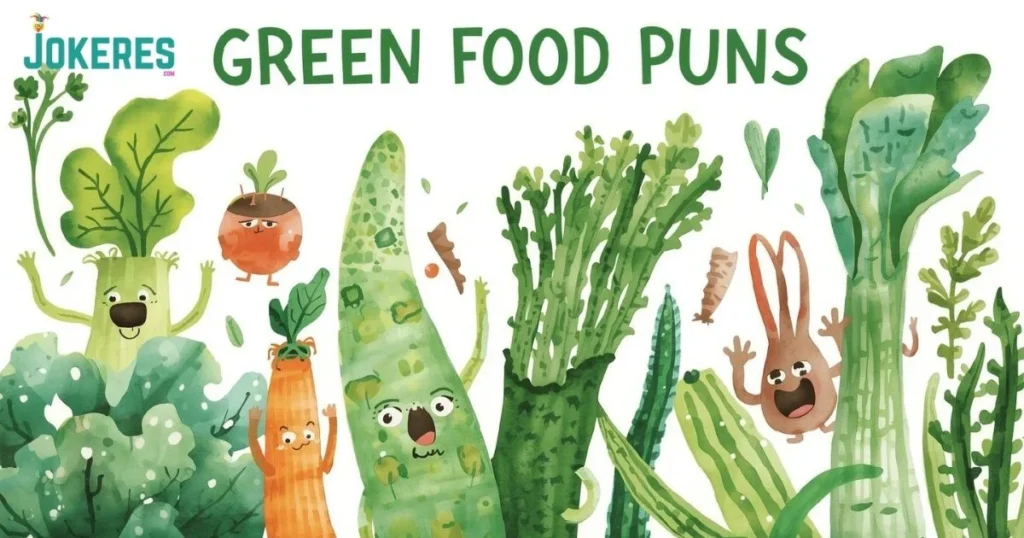 Green Food Puns