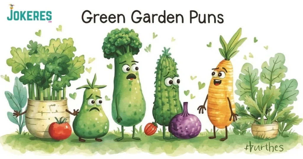 Green Garden Puns