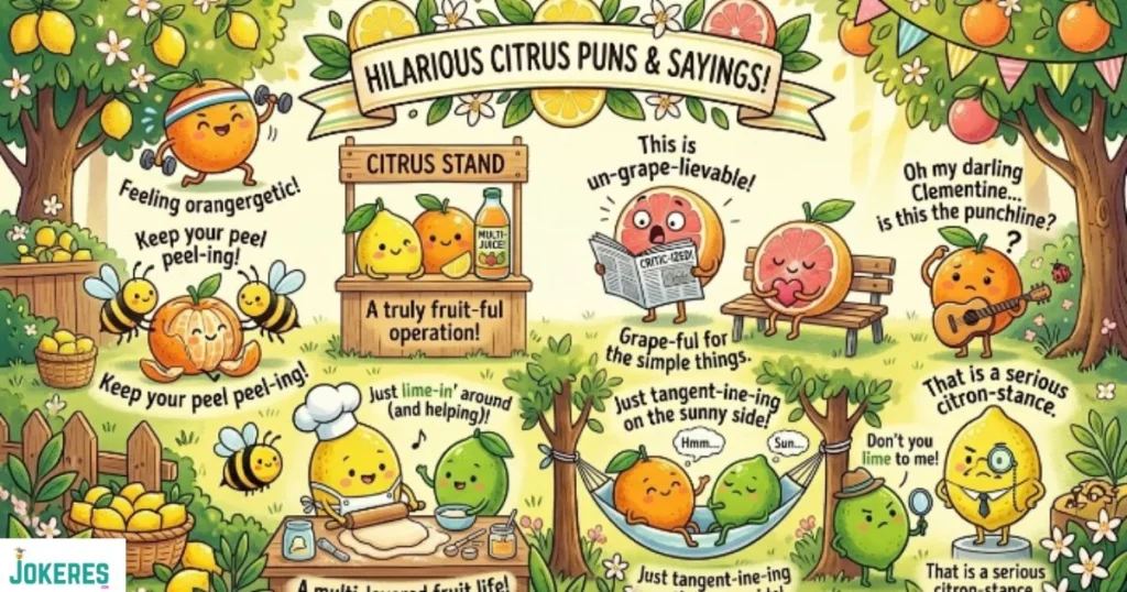Hilarious Citrus Puns
