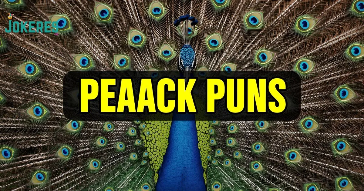 Peacock Puns