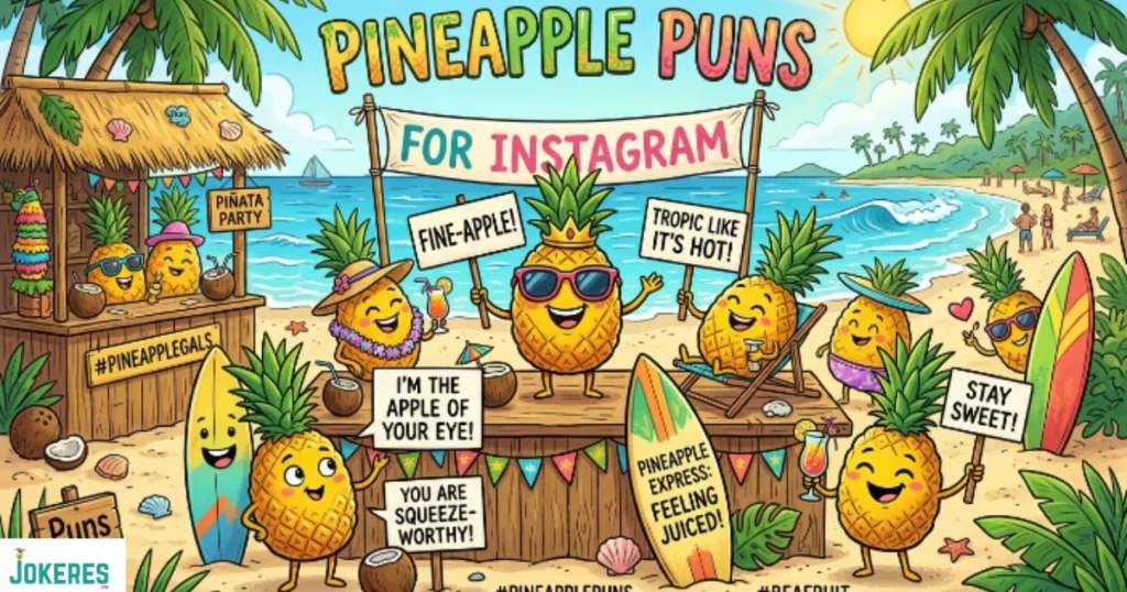Pineapple Puns For Summer