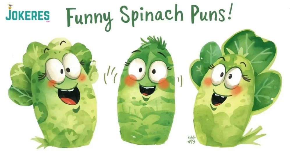 Funny Spinach Puns