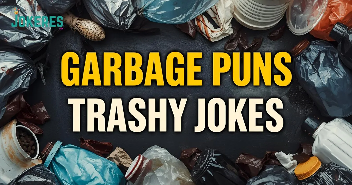 Garbage Puns Trashy Jokes