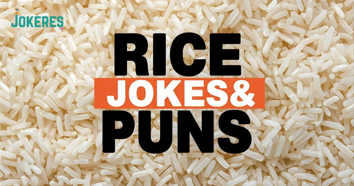Rice Jokes Puns
