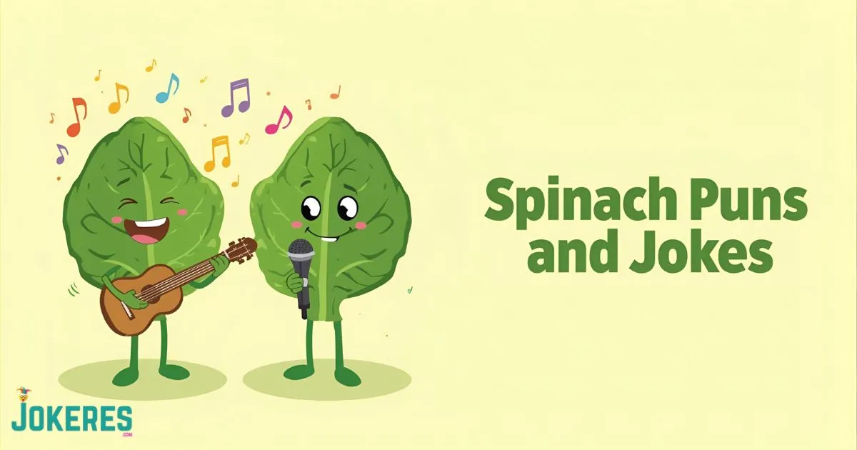 Spinach Puns and Jokes