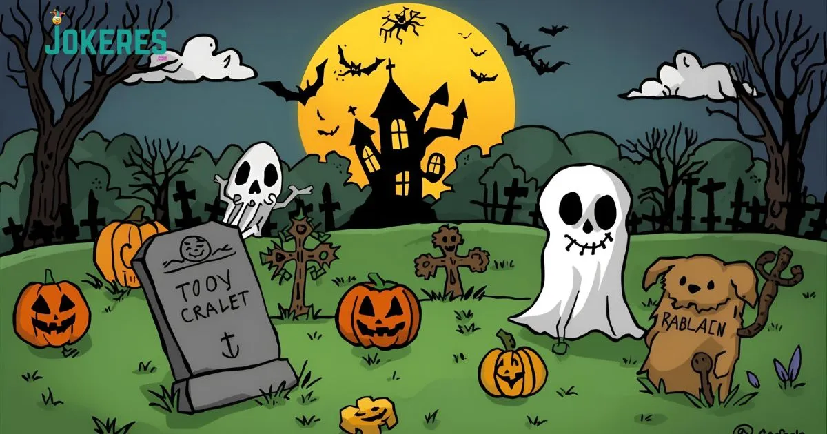 Halloween Graveyard Puns