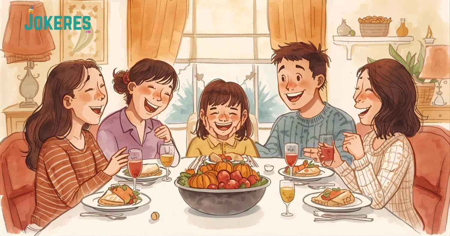 Thanksgiving Jokes for Your Holiday Cards & Dinner