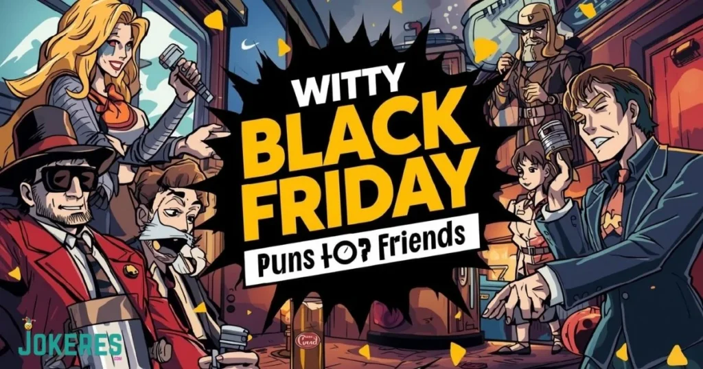 Witty Black Friday Puns For Friends