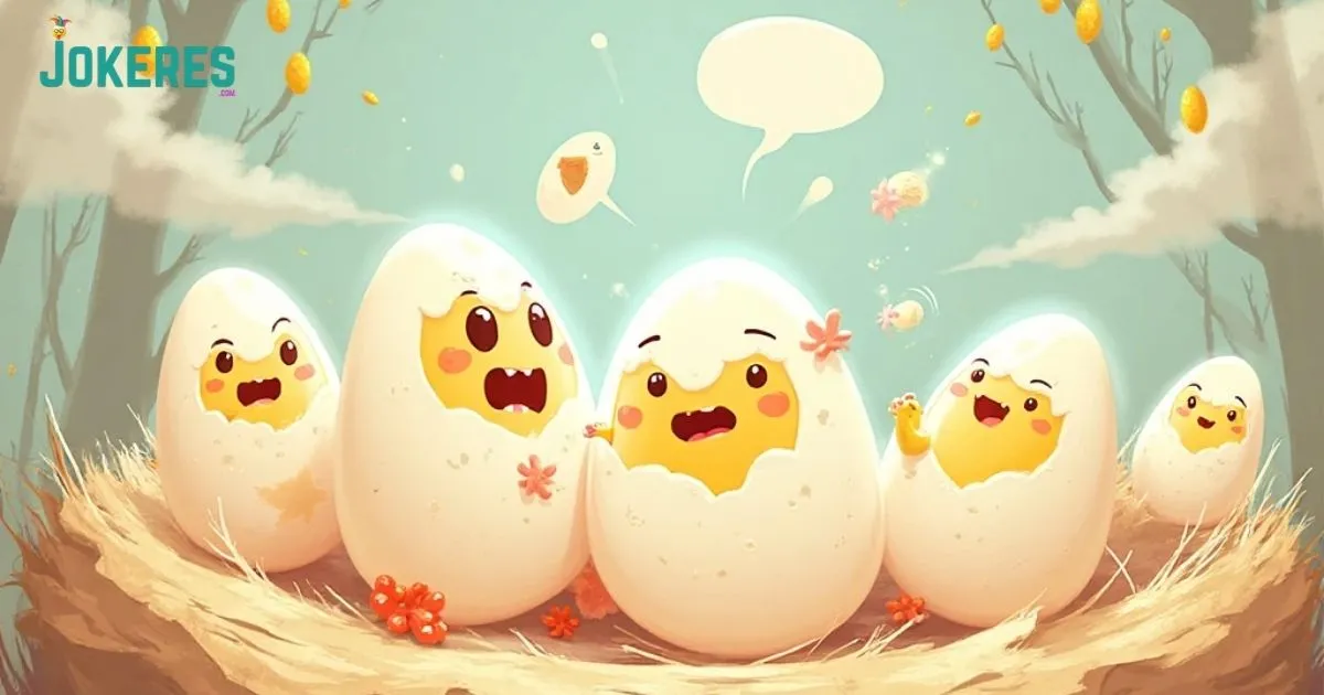 245+ Funny Egg Jokes (Cute & Romantic) One-Liner[2026]
