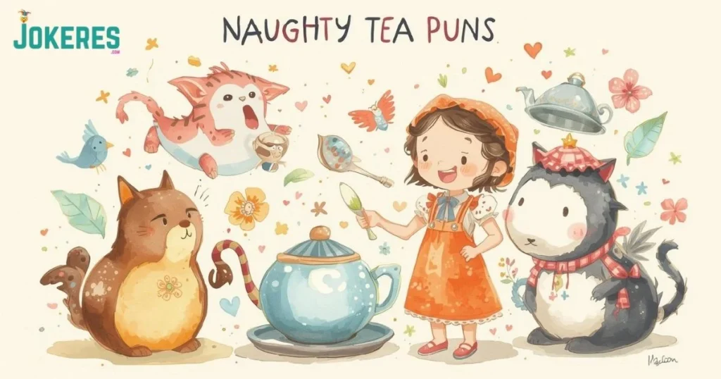 Naughty Tea Puns