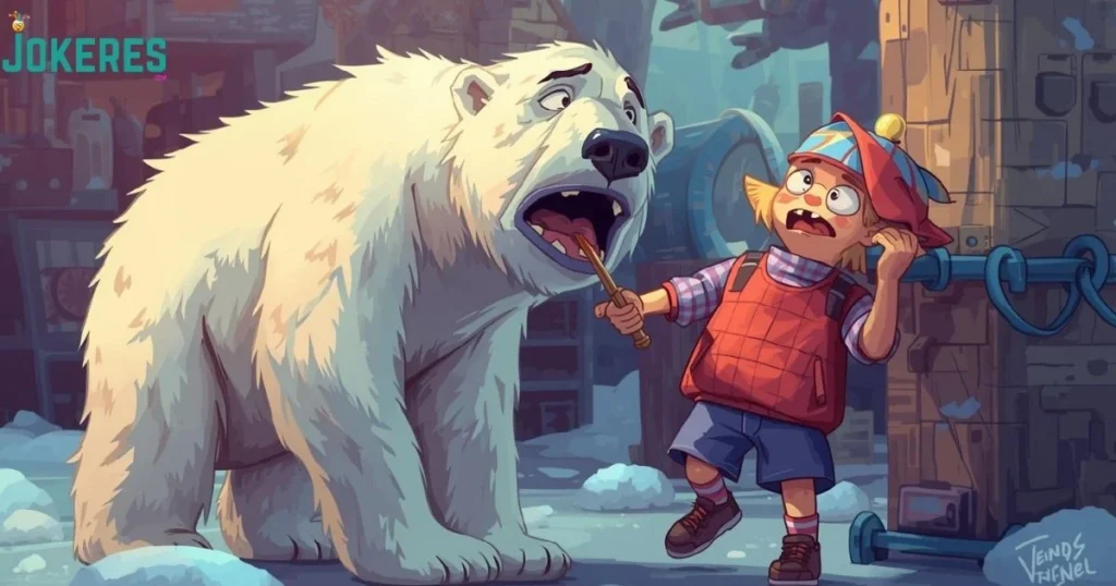 Polar Bear Weigh Joke Funny