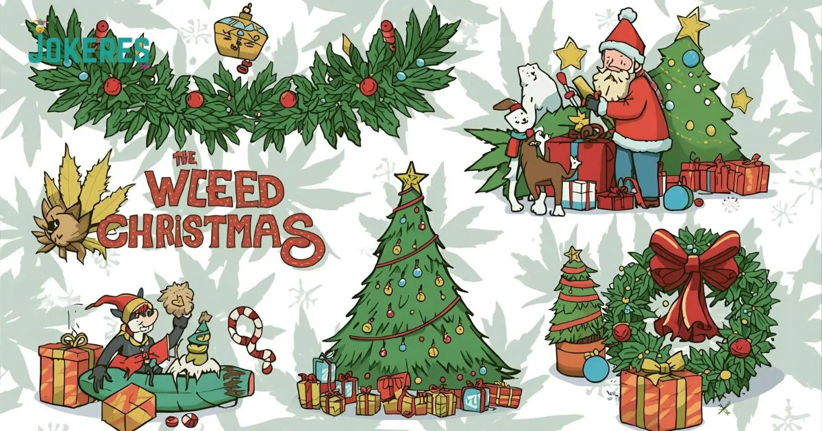 Weed Christmas Puns